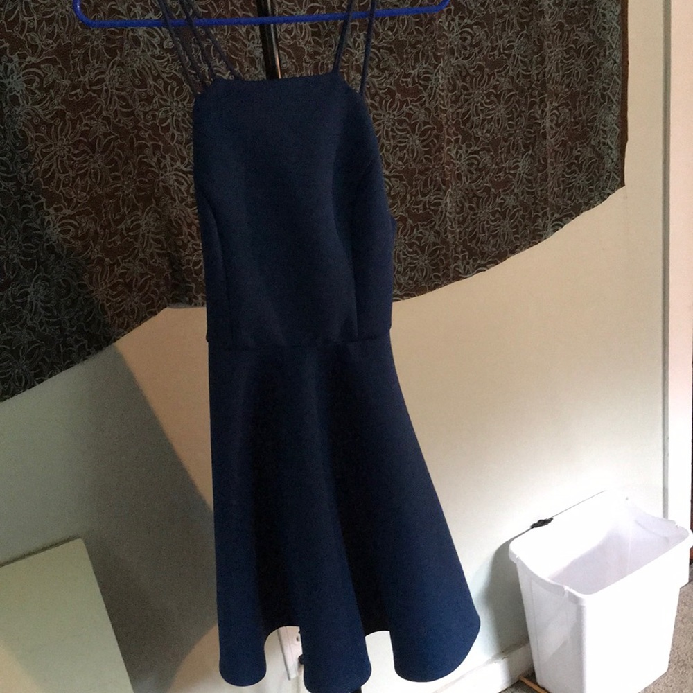 Blue Flared Dress